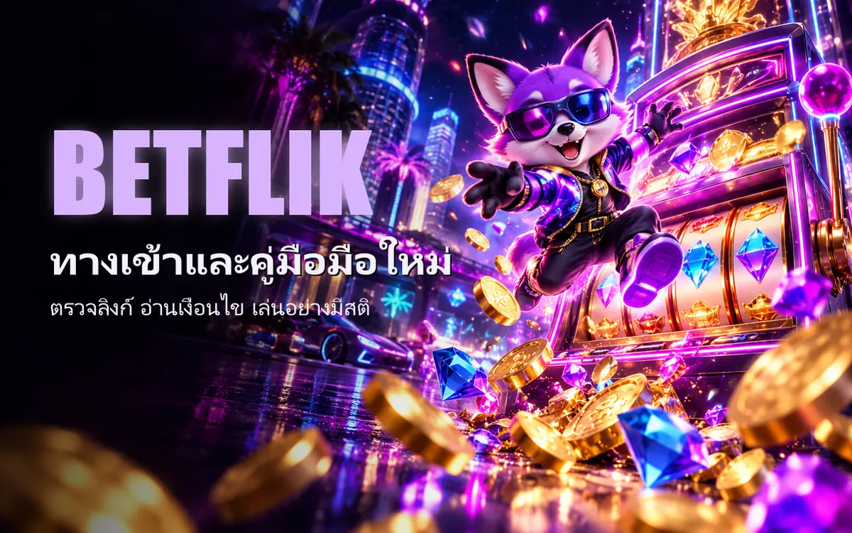 ภาพหน้าปกคู่มือถามตอบ betflik สำหรับผู้เริ่มเล่นสล็อต